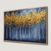 Golden Birch Trees Canvas Print for Serene Wall Art Decor