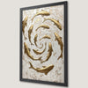 Golden Koi Fish Art Poster - Zen Decor for Your Space