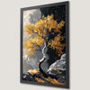 Golden Leaves Tree Art Poster - Nature's Elegance for Your Walls