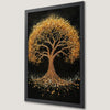 Golden Tree of Life Art Poster - Luxury Abstract Wall Decor