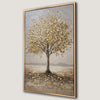 Golden Tree of Life Canvas Print Fall Nature Decor