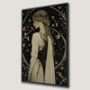 Gothic Elegant Woman Canvas Print Wall Art