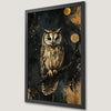 Gothic Owl Art Poster - Dark Decor for Your Walls