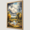 Green Forest Wilderness Art Poster - Nature's Tranquility for Your Walls