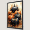 Harvest Pumpkin Art Poster - Rustic Fall Decor for Your Home