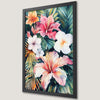 Hibiscus Bloom Art Poster - Exotic Floral Wall Decor