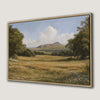 Idyllic Landscape Nature Scene Canvas Print