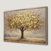 Impressionist Gold Leaf Tree Canvas Print Wall Art