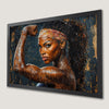 Inspiring Woman Portrait Art Poster - Empower Your Space