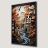 Japanese Garden 3D Canvas Print Scenery Artwork
