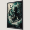Kraken's Depths Art Poster - Mysterious Marine Decor