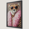 Leopard in Sunglasses Art Poster - Chic Wall Decor