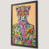 Leopard with Glasses Art Poster - Trendy Wall Decor
