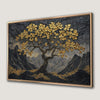 Lone Tree in Mountain Landscape Canvas Print Art