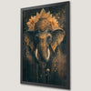 Lord Ganesha Art Poster - Divine Elephant Deity Print