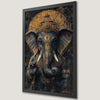 Lord Ganesha Art Poster - Divine Hindu Deity Print