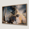 Luxury Abstract Fluid Art Marble Canvas Print