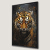 Magnificent Predator Tiger Oil Painting Canvas Print