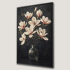 Magnolia Blossom Bouquet Canvas Print Framed Floral Art