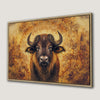 Majestic American Buffalo Canvas Print for Rustic Decor