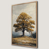 Majestic Autumn Tree Mountain Canvas Print