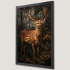 Majestic Deer in Enchanted Forest Art Poster for Your Home