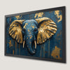 Majestic Elephant Art Poster - Vibrant Wildlife Decor for Your Home