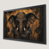 Majestic Elephant God Art Poster | Indian Mythology Decor