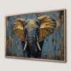 Majestic Elephant Portrait Canvas Print