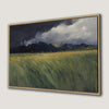 Majestic Mountain View in Stormy Sky Canvas Print