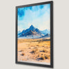 Majestic Mountains Desert Landscape Art Poster - Bring Nature Home