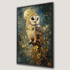 Majestic Nocturnal Owl Canvas Print for Bedroom Decor