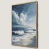 Majestic Ocean Waves Seascape Canvas Print Art