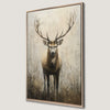 Majestic Reindeer Canvas Print Festive Stag Wall Art