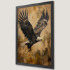 Majestic Soaring Eagle Art Poster for Nature Lovers