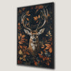 Majestic Stag in Enchanted Forest Canvas Print Art