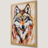 Majestic Wolf Art Poster - Bohemian Wildlife Decor