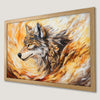 Majestic Wolf Art Poster - Bohemian Wildlife Decor for Your Walls