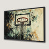 Modern Basketball Hoop Canvas Print Wall Art