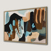 Modern Bohemian Abstract Canvas Print for Creative Decor