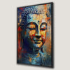 Modern Buddha Meditation Canvas Print Spiritual Art