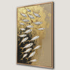 Modern School of Fish Canvas Print with Nautical Decor