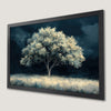 Moody Tree Landscape Art Poster - Serene Wall Decor