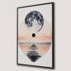 Moonlit Ocean Landscape Canvas Print - Elegant Art Decor