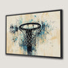 Motivational Basketball Abstract Canvas Print for Man Caves