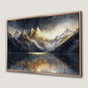 Mountain Landscape Sunset Canvas Print Scenic Wall Art