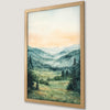 Mountain Serenity Art Poster - Rustic Landscape for Your Home