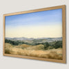 Mountain Serenity: Watercolor Landscape Art Poster for Your Home