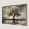 Mystic Oak Tree Autumn Canvas Print Serene Nature