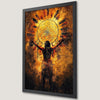 Mystical Dreamcatcher Art Poster - Indigenous Spirit Wall Decor